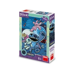 Dino stitch - puzzle set neon xl 100 delova ( 11143 )