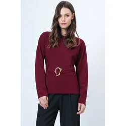 Trend Alacati Stili Ženska bluza Alc-X14699, Bordo