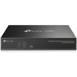 TP-Link VIGI NVR1004H-4P mrežni videosnimač (NVR) Crno