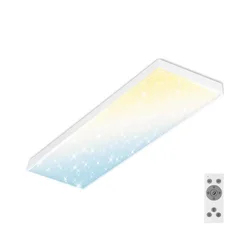Brilo - LED prigušiva nadgradni panel FRAMELESS LED/28W/230V Wi-Fi Tuya + daljinski upravljač