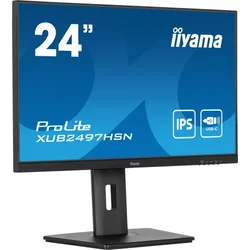 Iiyama 24 xub2497hsn-b1 1920 x 1080 100hz, 1ms, usb hub type c 65w, rj45 ( 6060 )