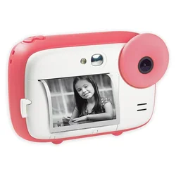 AgfaPhoto Realikids Instant Cam dečji fotoaparat sa trenutnom štampom, roze