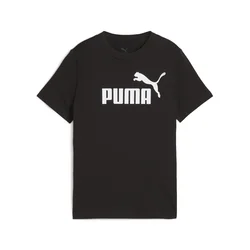PUMA ESS No. 1 Logo Tee Youth, Age, Black, 6-7Y