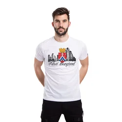 011Shop Muška majica kratkih rukava Novi Beograd, Bela