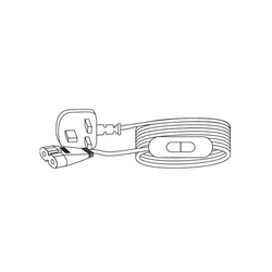 OSRAM LEDVANCE Polybar Priključni kabel 2m UK vtič