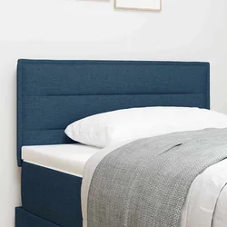 vidaXL Vzglavje Modra 80 cm blago