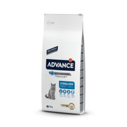 ADVANCE Suva hrana za mačke ćuretina i ječam Cat Sterilized 15kg