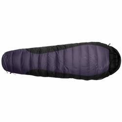 Vreća za spavanje Warmpeace Viking 900 195 cm wide Patentni zatvarač: plava / Boja: siva/crna