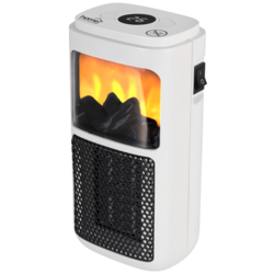 Home Keramička grejalica FKH 401, 400 W, efekt plamena, Bela