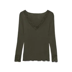 VERO MODA Majica VMSkye temno zelena