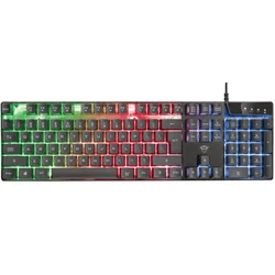 TRUST Gaming tastatura GXT 835 AZOR RGB crna