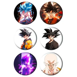Set bedževa Anime Dragon Ball, 37 mm, 6 kom