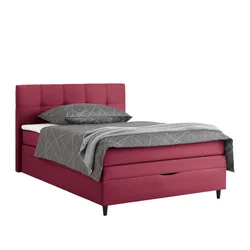 Boxspring Krevet Miami 140/200 cm , boja crnog vina