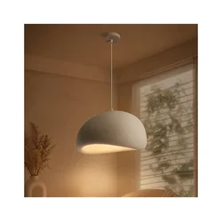 BRILAGI - Luster na sajli WABI SABI 1xE27/60W/230V prečnik 40 cm bela