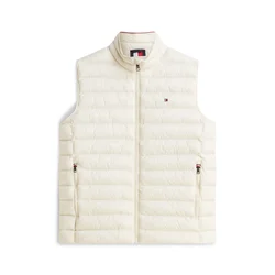TOMMY HILFIGER Brezrokavnik kremna