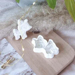 KREATIVNI SLATKIŠI Modla za kolače i ukrase Lane, 5 cm, Bela