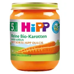 Hipp Kašica za bebe Organska Šargarepa, 125 g