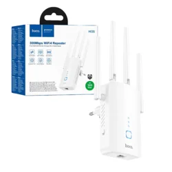 Hoco Pojačivač Wi-Fi signala HI35 WiFi4 Repeater, 300Mbps