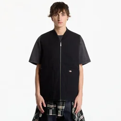 Telovnik Dickies Quilted Canvas Vest Black XL