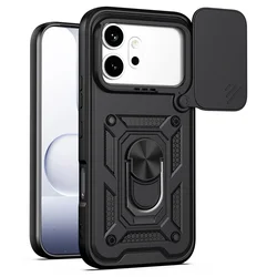 Techsuit – serija CamShield zaštitna maskica za Honor 600 / 600 Pro – crna