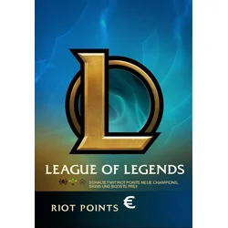 League of Legends Gift Card 2.5€ - Riot Key - EUROPE Server Only