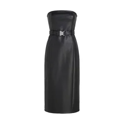 KARL LAGERFELD JEANS Obleka črna