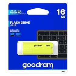 GoodRam Goodram UME2 USB ključek 16GB, USB 2.0, rumen