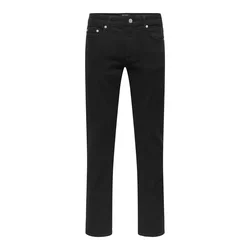 Only & Sons Kavbojke ONSWeft črn denim