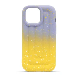 Futrola Ombre Protect za Iphone 13 Pro DZ1/3, Ljubičasto-žuta