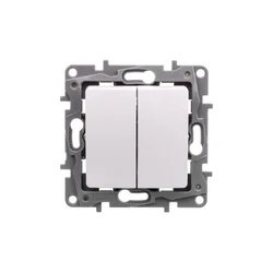 LEGRAND Stopniščno stikalo NILOE 10 AX + gumb 6 A belo 764509
