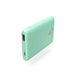 Hama Powerbank, Slim5-HD, 5000 mAh, Zeleni
