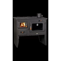 PRITY 2P41 Šporet na drva, 15.2 kW, Crni