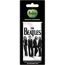 The Beatles White Iconic Image Magnet