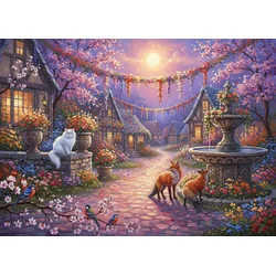 Alipson Puzzle - Puzzle Večerne luči - 500 kosov