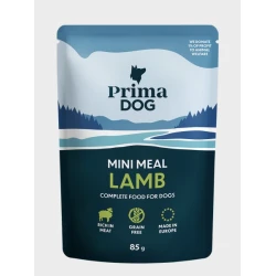 PrimaDog Mini Meal Lamb in gravy 85gx24kom