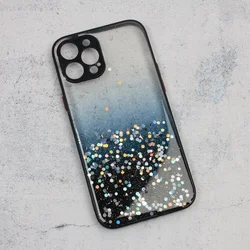 TERACELL Maska Frame Glitter za iPhone 12 Pro Max 6.7 crna