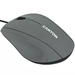 Wired Optical Mouse with 3 keys, DPI 1000 With 1.5M USB cable,Grey,size72*108*40mm,weight:0.077kg ( CNE-CMS05DG )