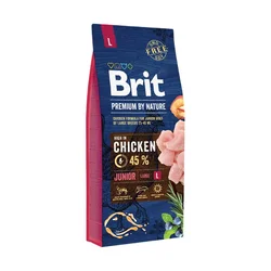BRIT Premium by Nature Junior Large Breeds Hrana za mlade pse velikih rasa, 15kg