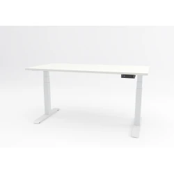Elektropodesivi sto Ergodynamic A7 Performance, Sa dva motora, 1200 x 600 x 25mm, Beli