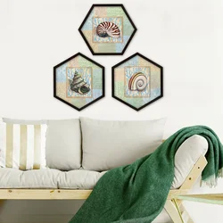 Wallity Uokvirena slika 6GEN45461, 35x35 cm, 3 dijela