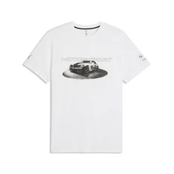 Puma BMW MMS ESS GRAPHIC TEE, moška majica, bela 637188