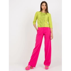 Blouse-LK-BZ-506522.07-lime green