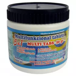 Multifunkcional tablete 5 u 1 MULTI TABS 200 gr - pakovanje 1kg