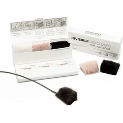 Bubblebee Invisible Lav Covers Outdoor Black