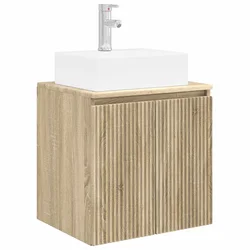 Umivaonik s policom Hrast sonoma 49,5 x 41 x 62,5 cm