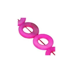 Sedefna perla krug 20 mm roze niska