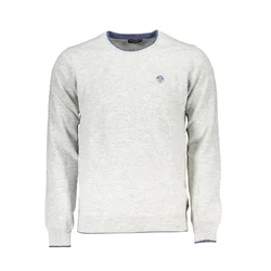 NORTH SAILS GRAY MEN'S SWEATER