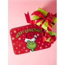 Sinsay - Božićna kupatilska prostirka Grinch - crvena