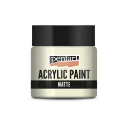 Akrilna barva mat - 50 ml - slonokoščena