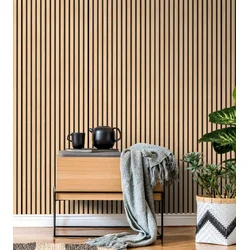 MASTER  Panel akustični obli 270x60cm MDF hrast 6007C